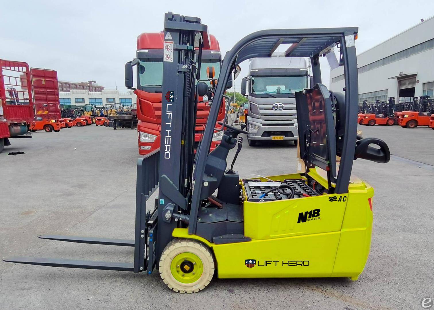 2024 Electric Lift Hero Forklifts LG18BE 123Forklift