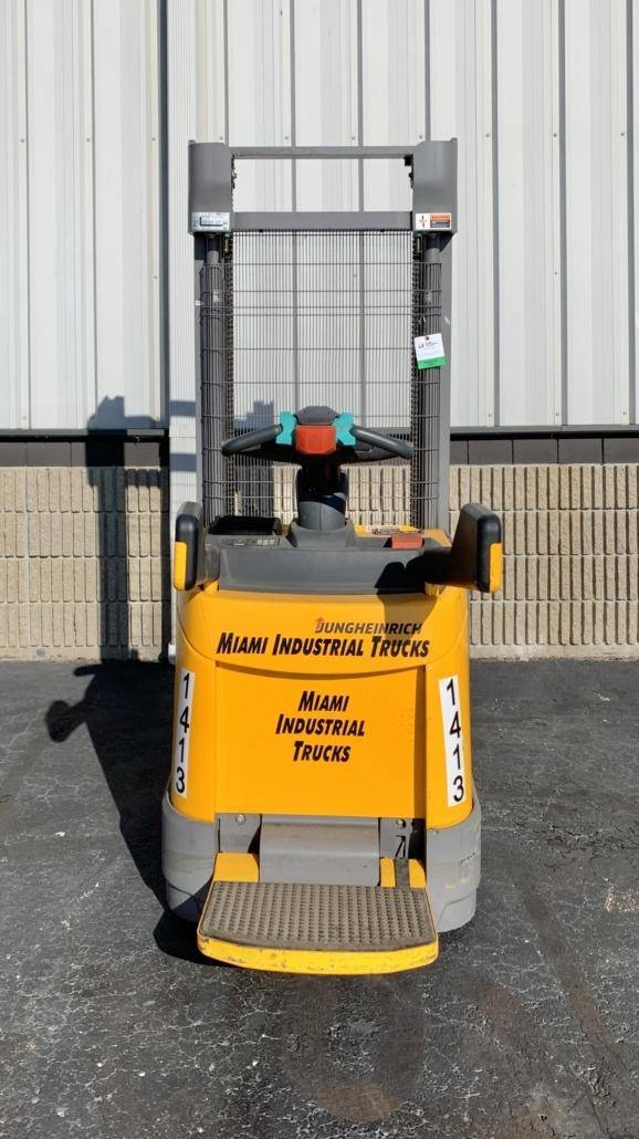 2016 Electric Jungheinrich ERC216 Electric Walkie Straddle Stacker