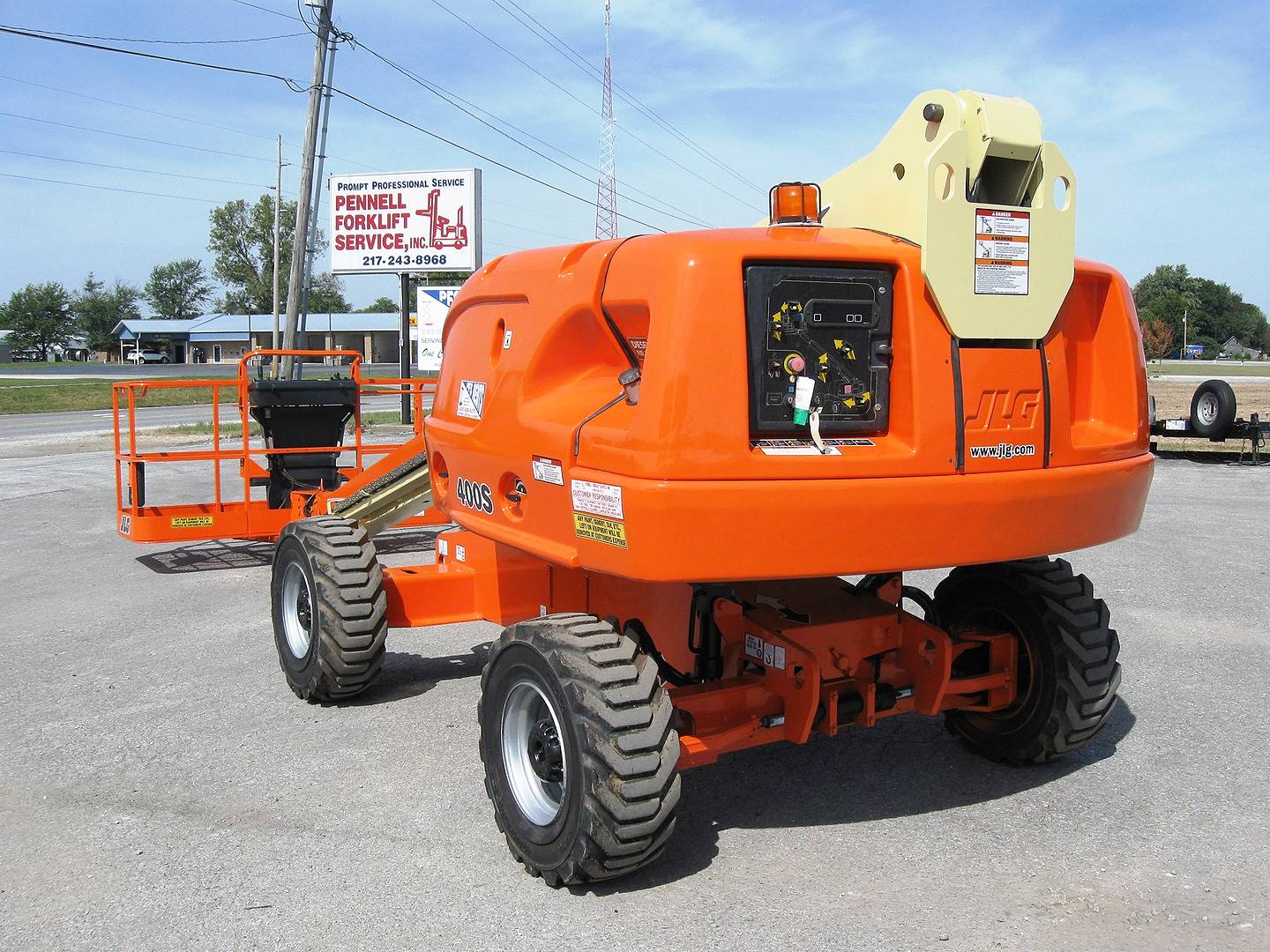 2007 Diesel JLG 400S Boom Lift