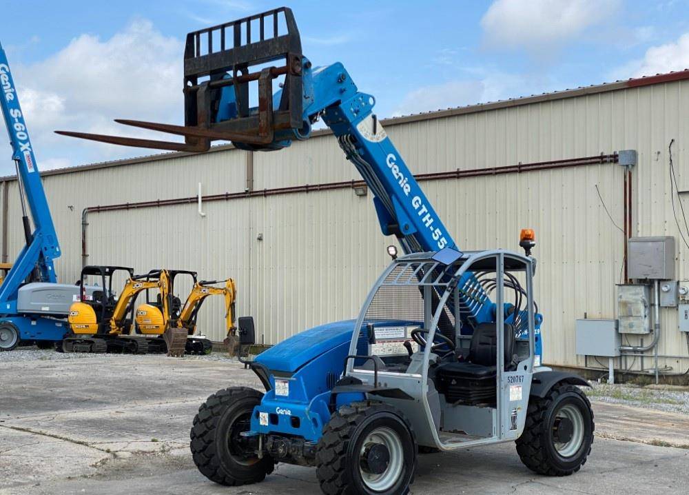 2014-diesel-genie-gth-5519-telehandlers-telescopic-mast