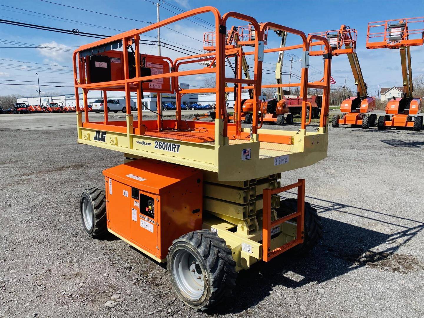 2012 Diesel JLG 260MRT Rough Terrain