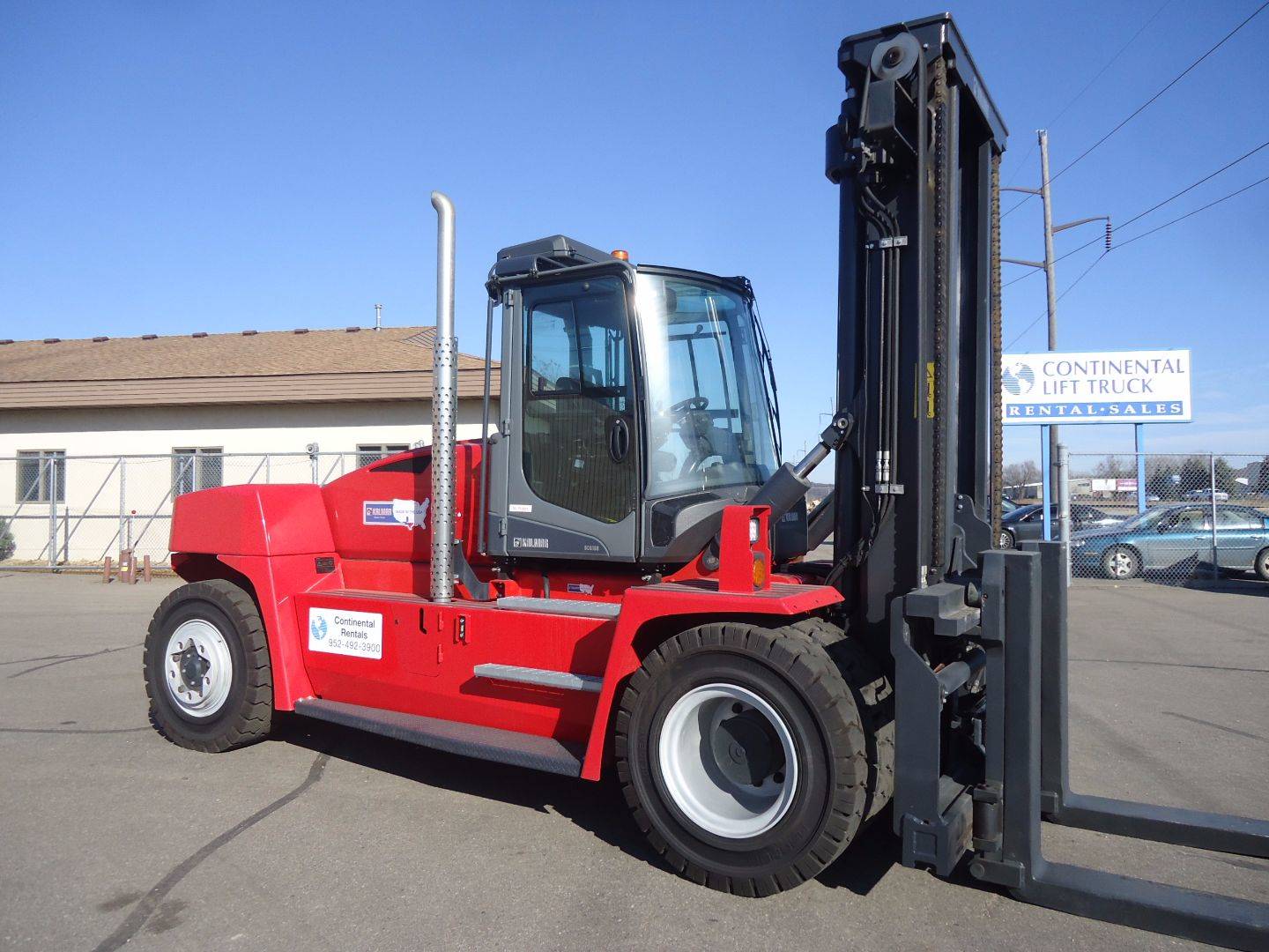 2015 Diesel Kalmar DCG160-12 Pneumatic Tire 4 Wheel Sit Down