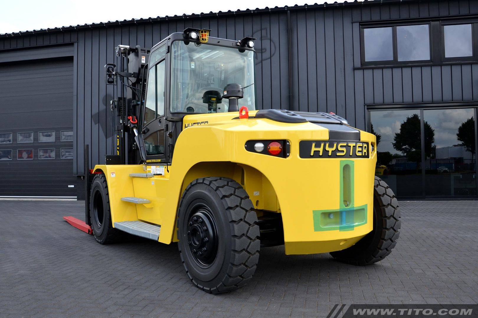 2019 Diesel Hyster H360HD2 Pneumatic Tire 4 Wheel Sit Down