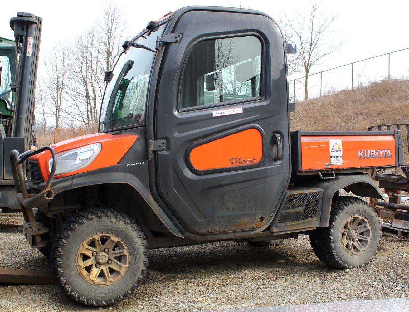 2017 Diesel Kubota RTV-X1100c Tow Tractor