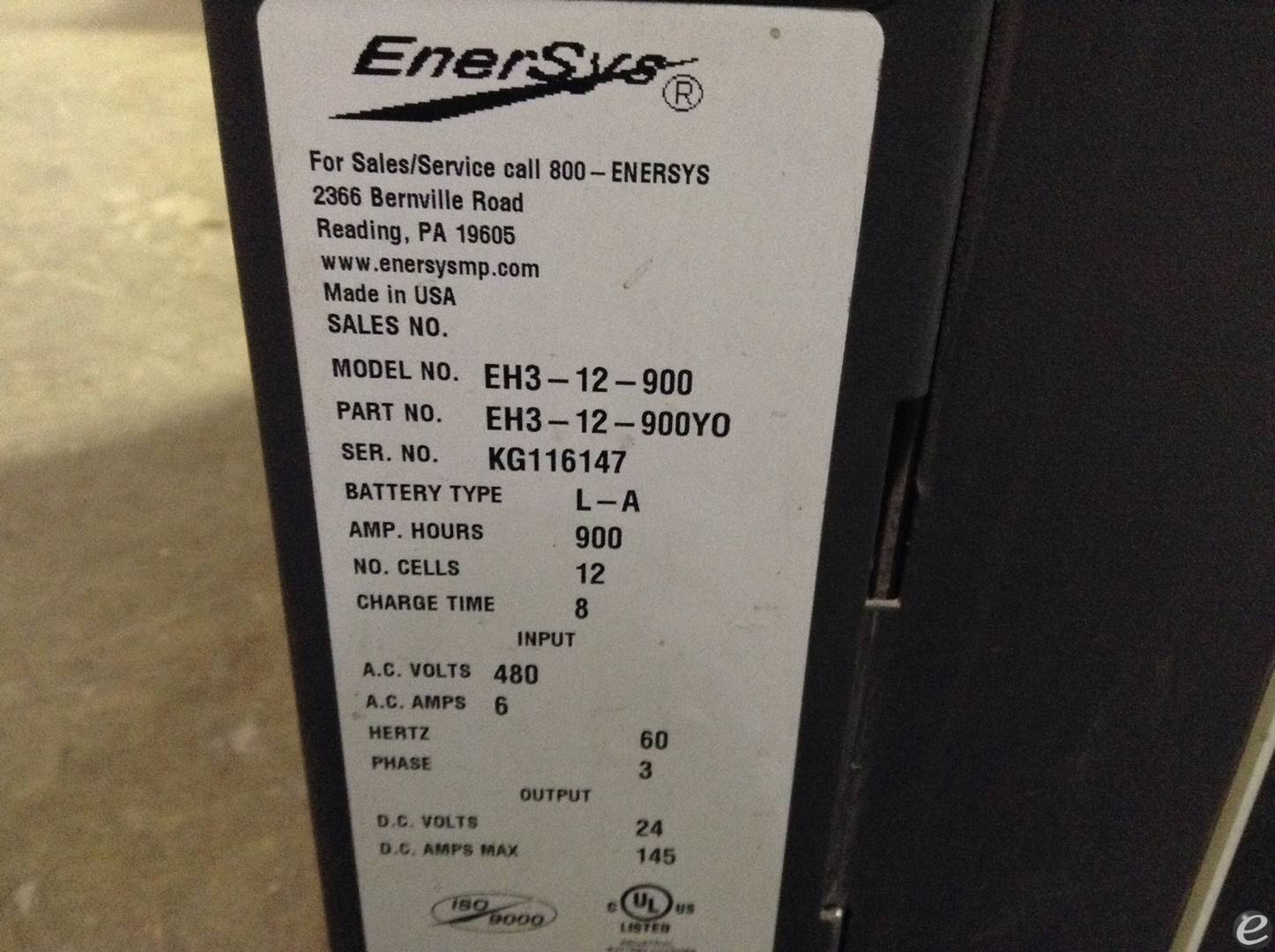 Enersys EHS-12-900