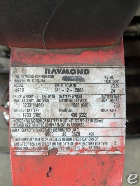 2012 Raymond 8410