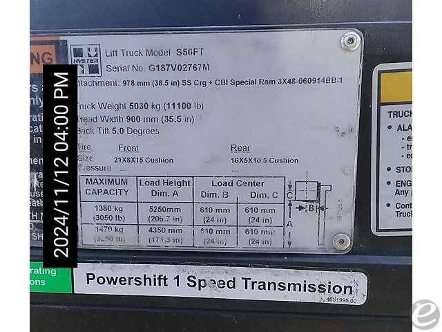 2014 Hyster S50FT