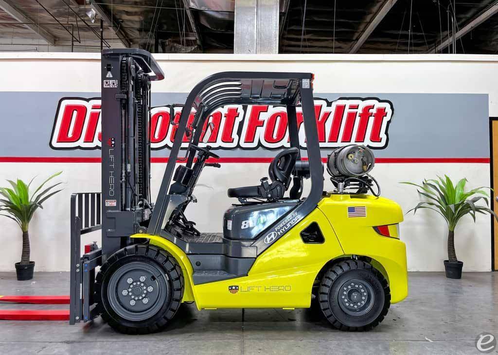 2024 Lift Hero LG35GLT Pneumatic Tire Forklift - 123Forklift
