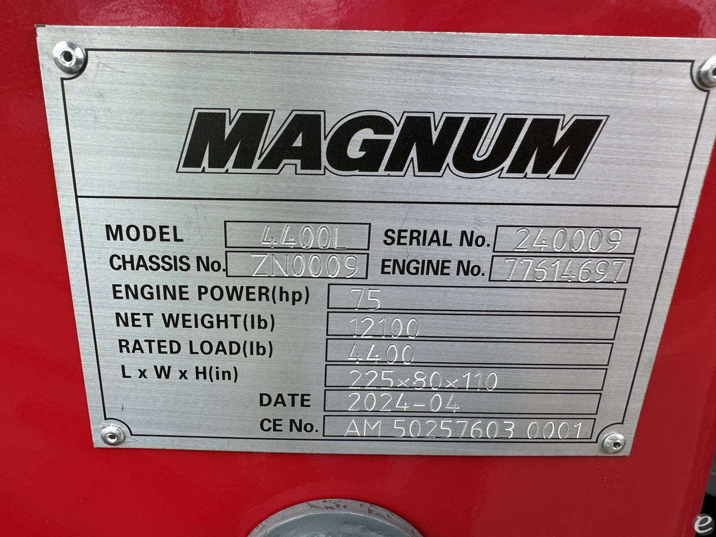 2024 Magnum 4400L