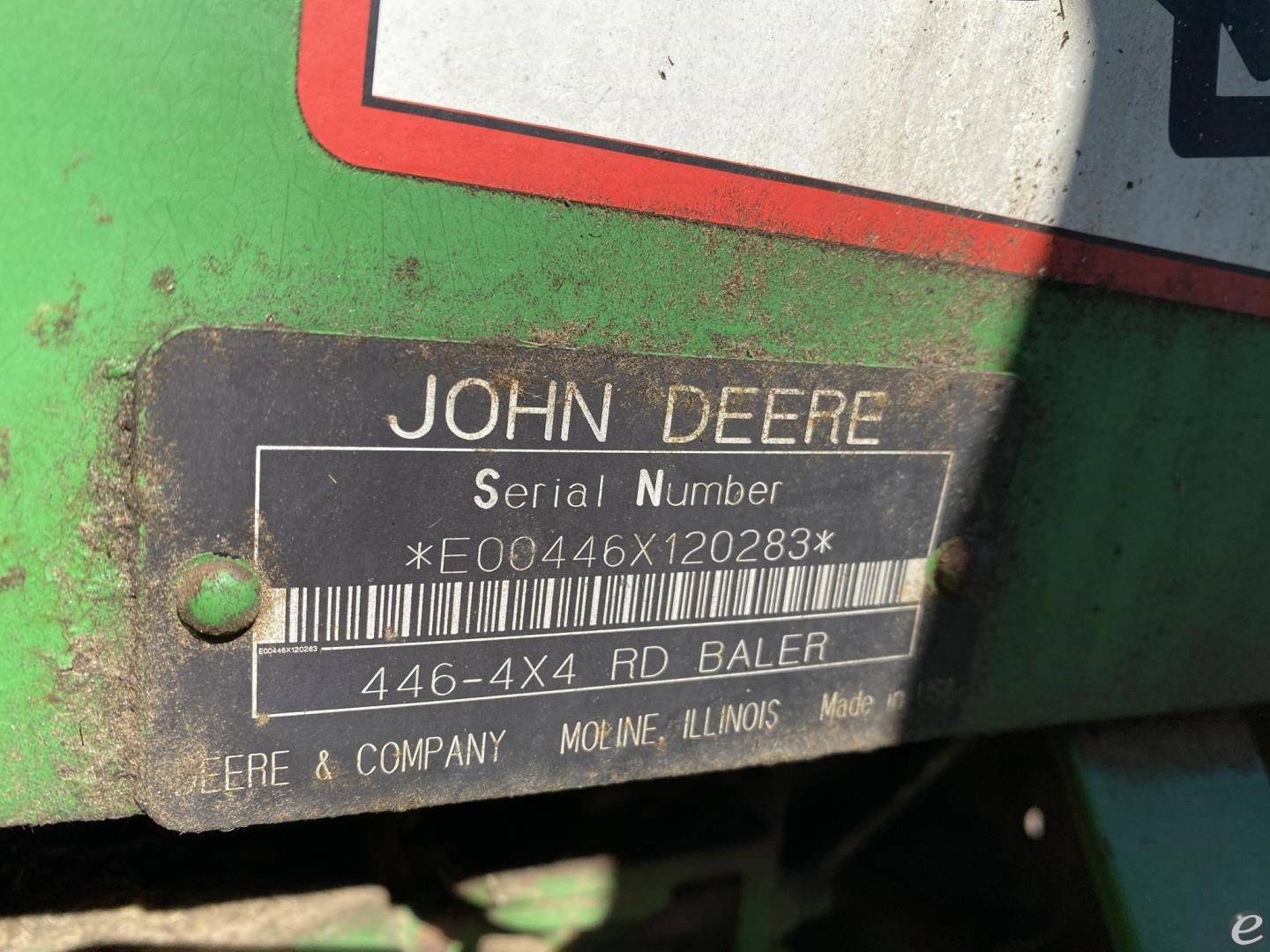 John Deere 446