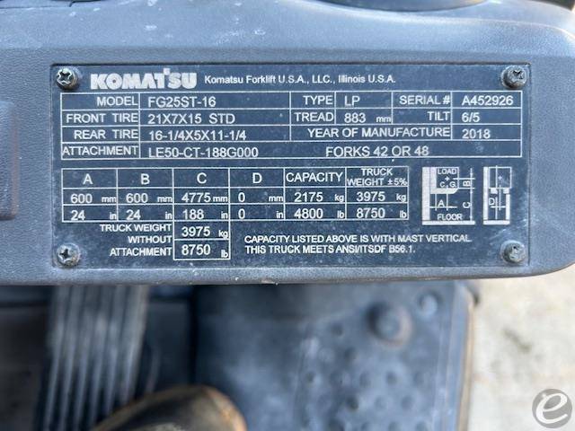 Komatsu FG24ST-16