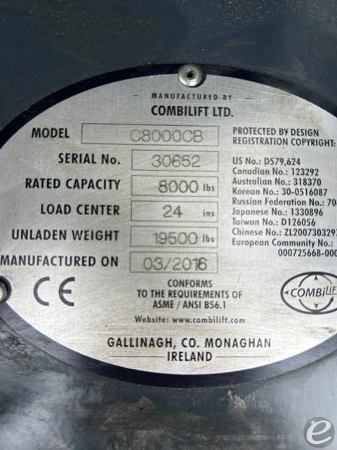 2016 Combilift C8000CB