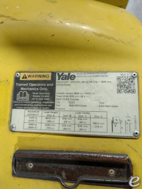 2019 Yale GLP060MXNEAE087