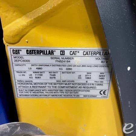 2016 Cat 2EPC5000