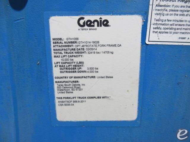 2014 Genie GTH1056