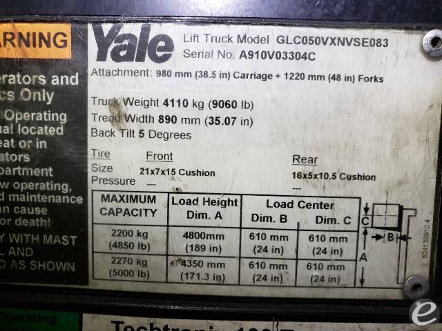 2005 Yale GLC050VXNVSE083