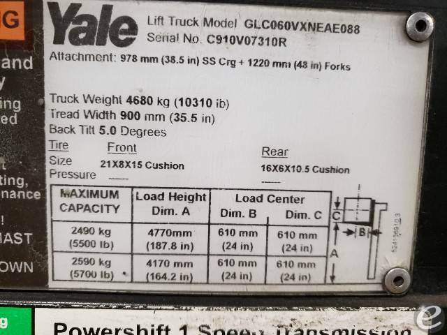 2017 Yale GLC060VXNEAE088