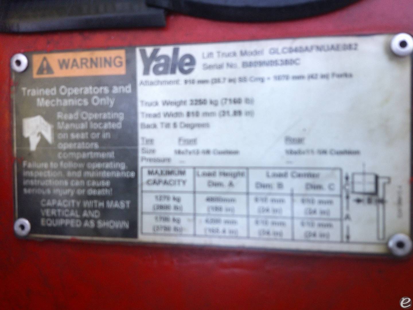 2005 Yale GLC040AFNUAE082