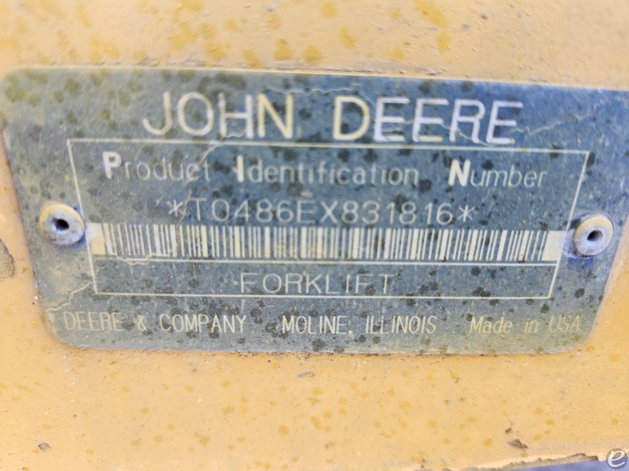 John Deere 486E