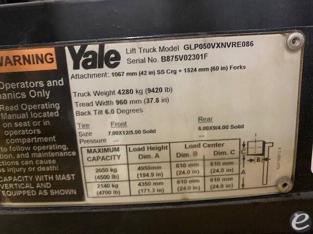 2008 Yale GP050VX