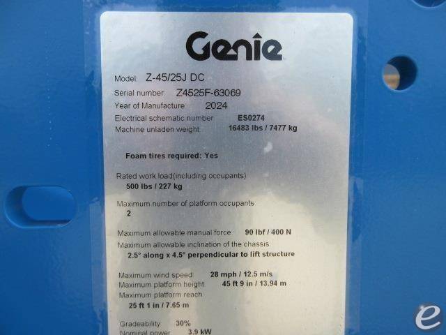 2024 Genie Z45/25JDC