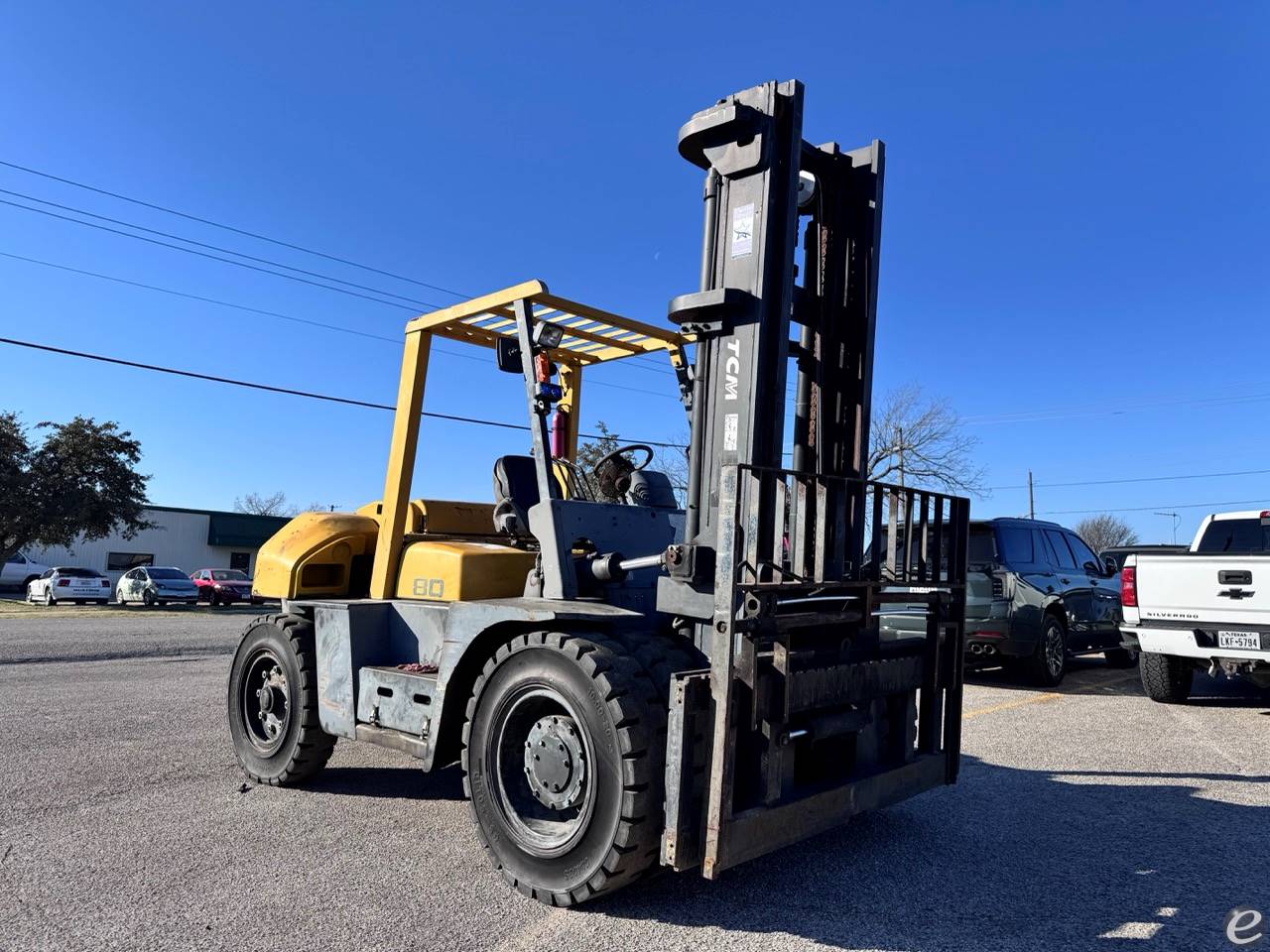 2008 TCM FD80-2 Pneumatic Tire Forklift - 123Forklift