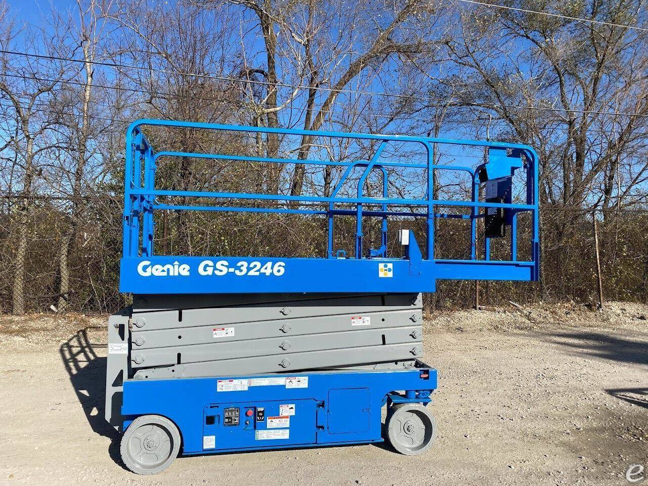 2014 Genie GS3246 Slab Scissor Lift...