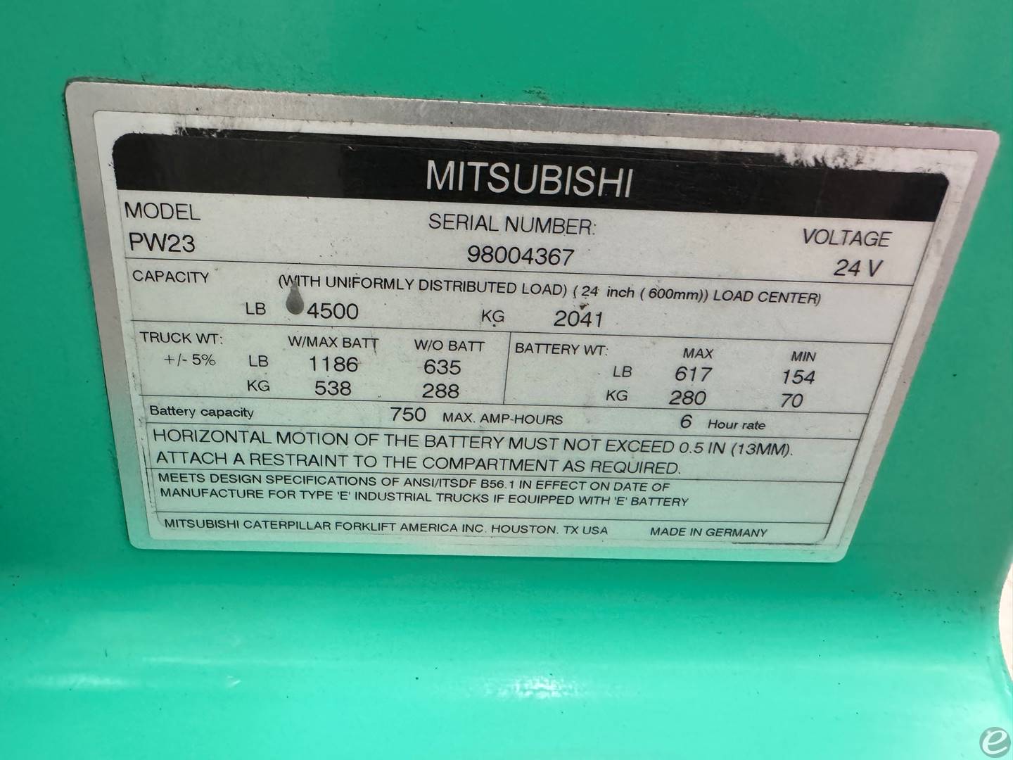 Mitsubishi PW23