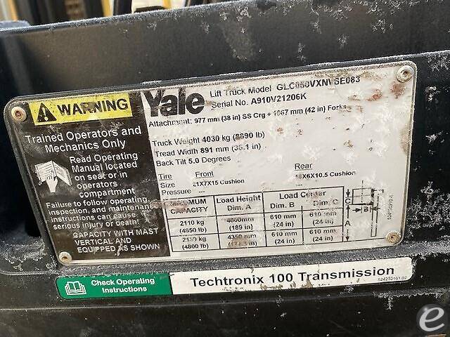 2012 Yale GC050VX