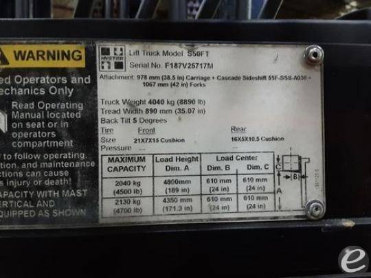 2014 Hyster S50FT