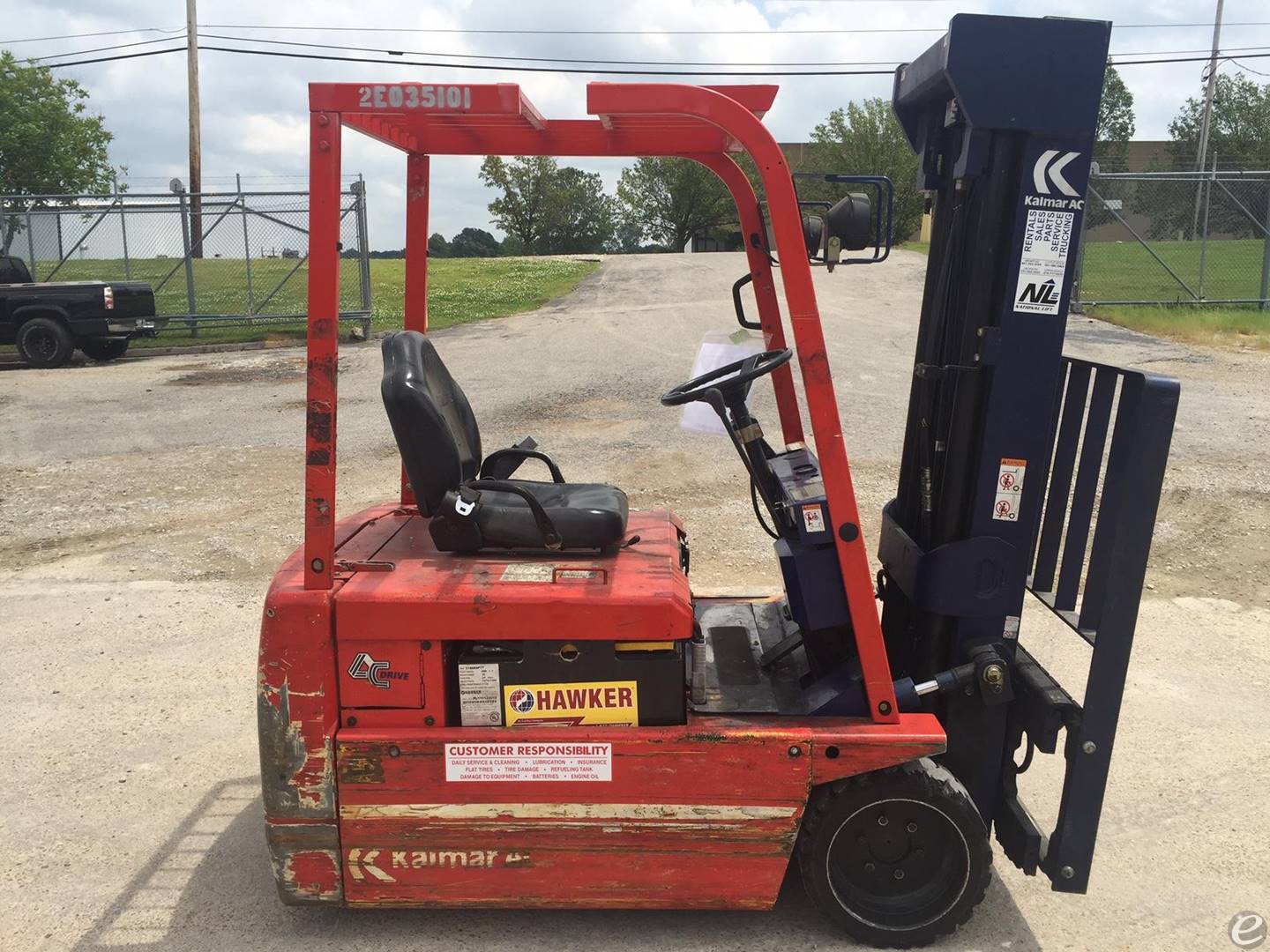 2003 Kalmar ET35AMX