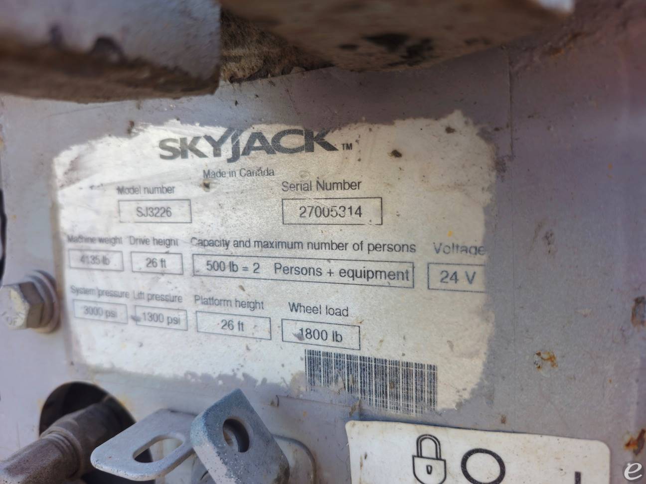 Skyjack SJ1113226