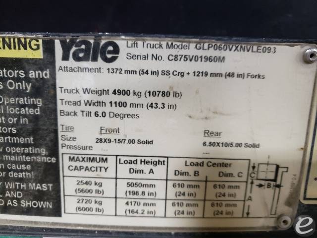 2014 Yale GLP060VXNDSE093