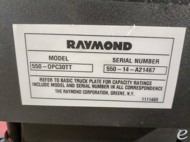 2014 Raymond 550-OPC30TT