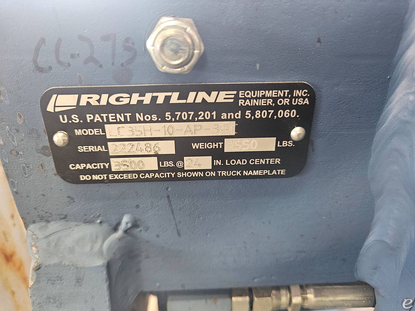 2022 Rightline LC35H-10-AP-3AC