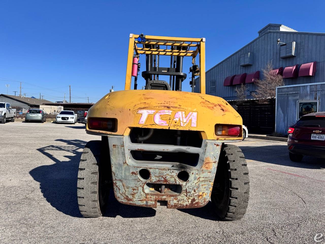 2008 TCM FD80-2 Pneumatic Tire Forklift - 123Forklift