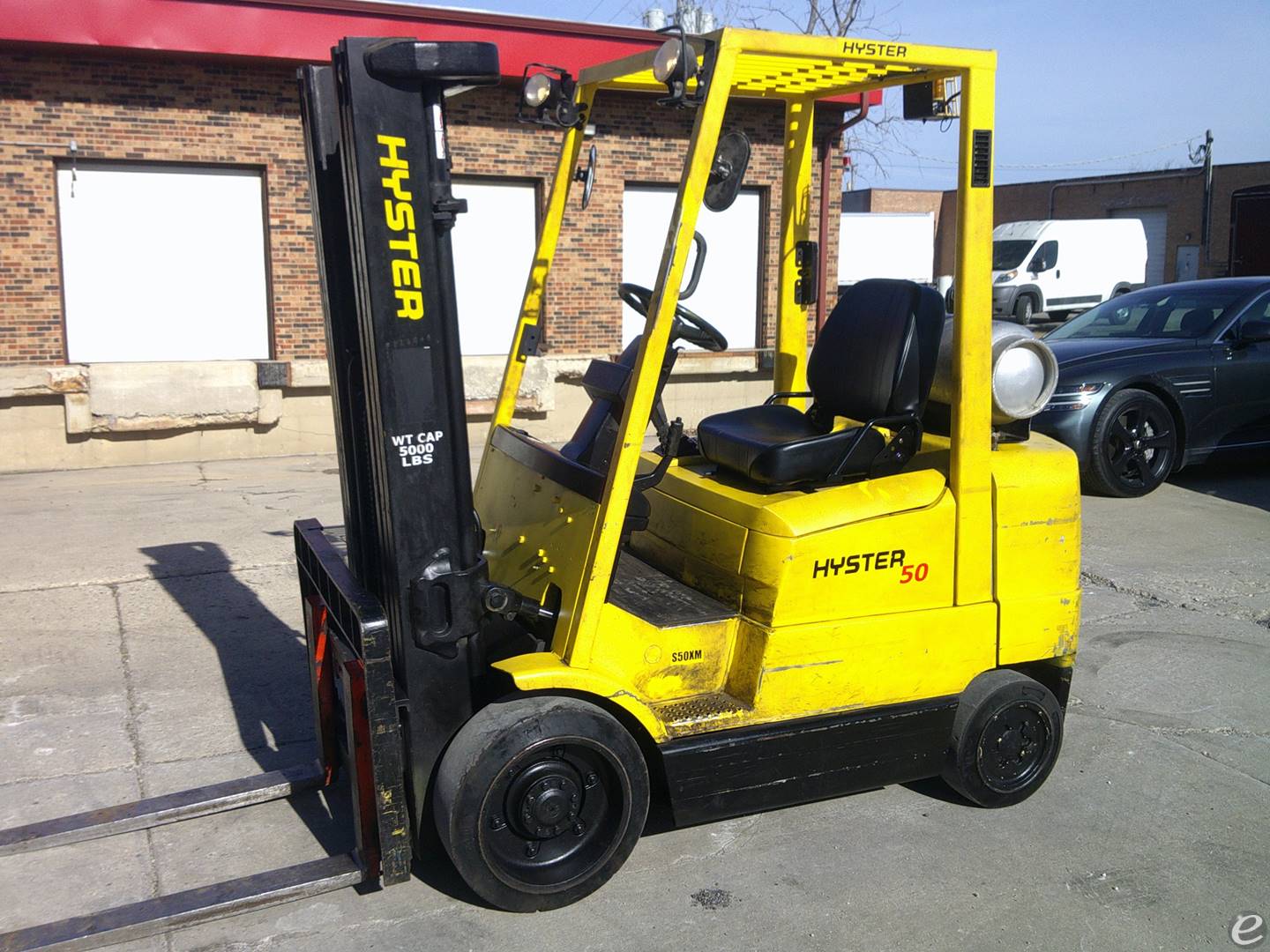 2004 Hyster S50XM Cushion Tire Forklift - 123Forklift