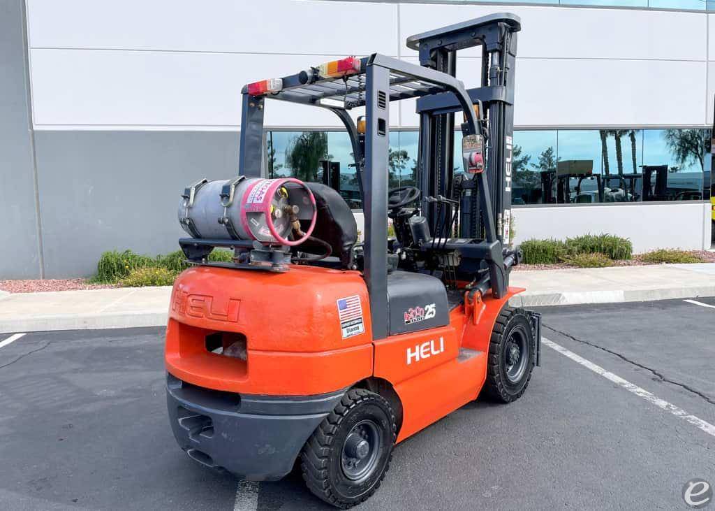 2016 Heli CPYD25-TY5 Pneumatic Tire Forklift - 123Forklift