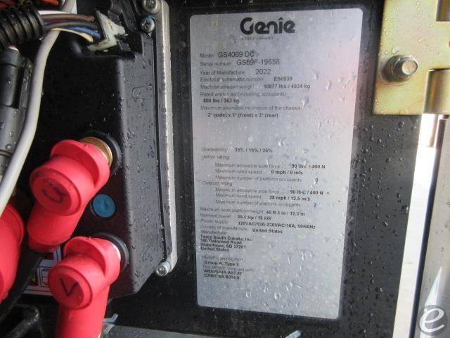 2022 Genie GS4069DC