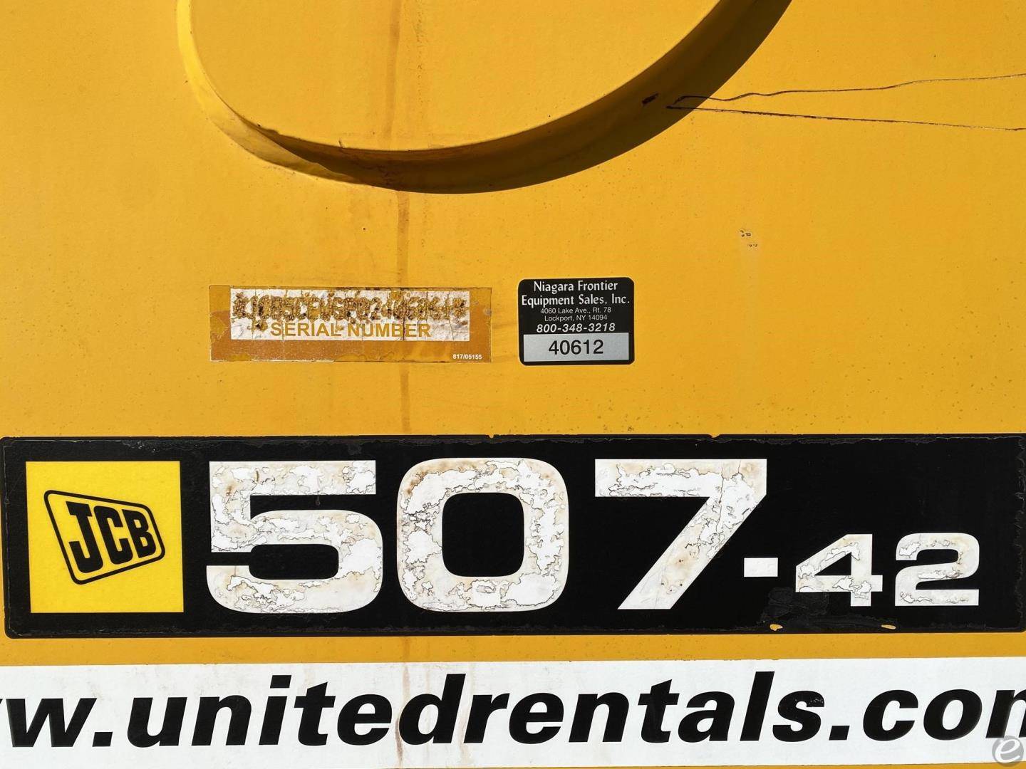 2014 JCB 507-42