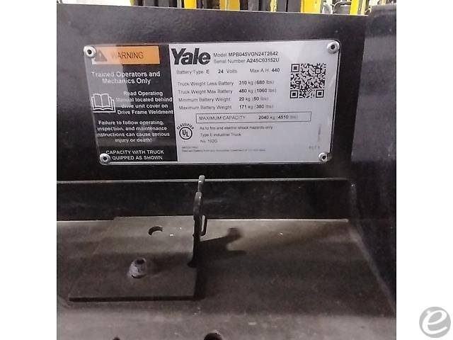 2020 Yale MPB045VG