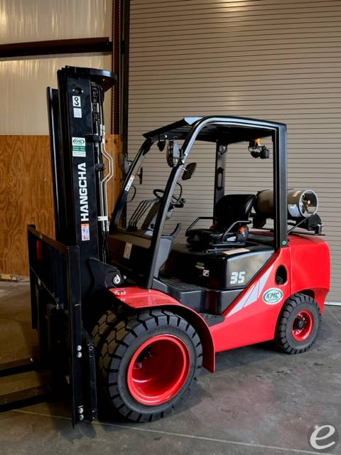 2022 LP Gas Hangcha CPYD35-XW71F Pneumatic Tire 4 Wheel Sit Down