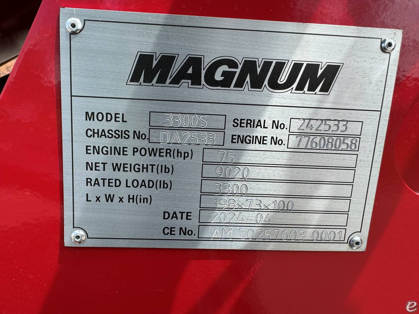 2024 Magnum 3300S