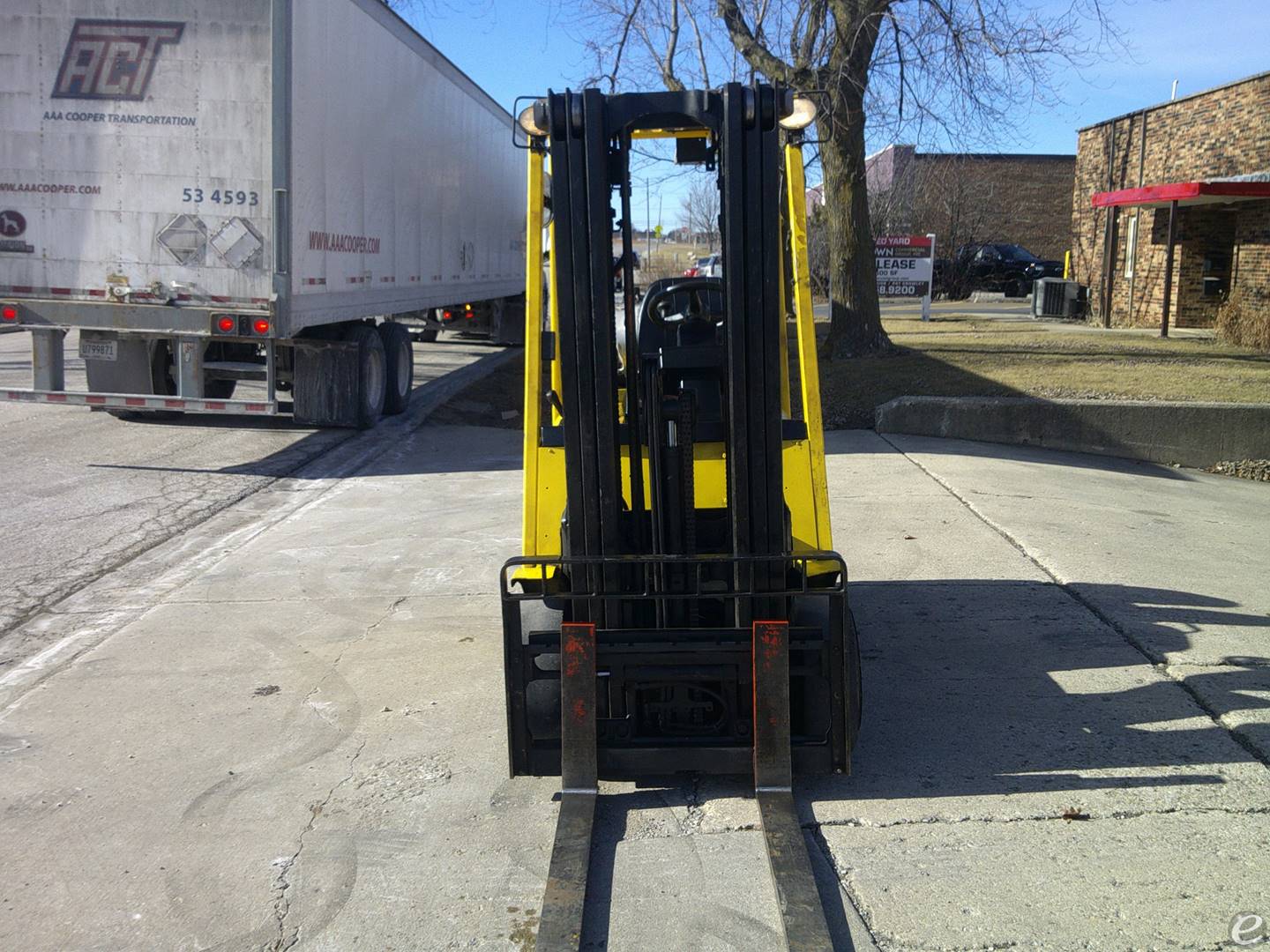 2004 Hyster S50XM Cushion Tire Forklift - 123Forklift