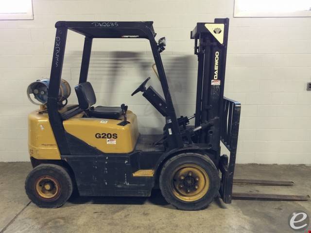 1999 LP Gas Daewoo G20S-3 Pneumatic Tire 4 Wheel Sit Down