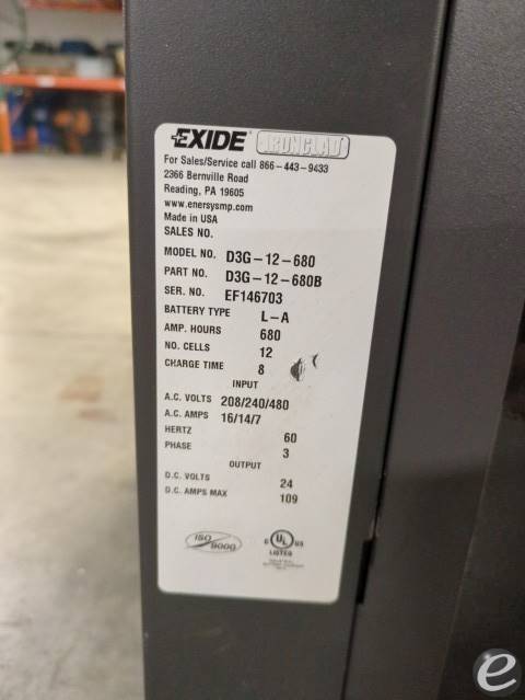 Exide D3G-12-680