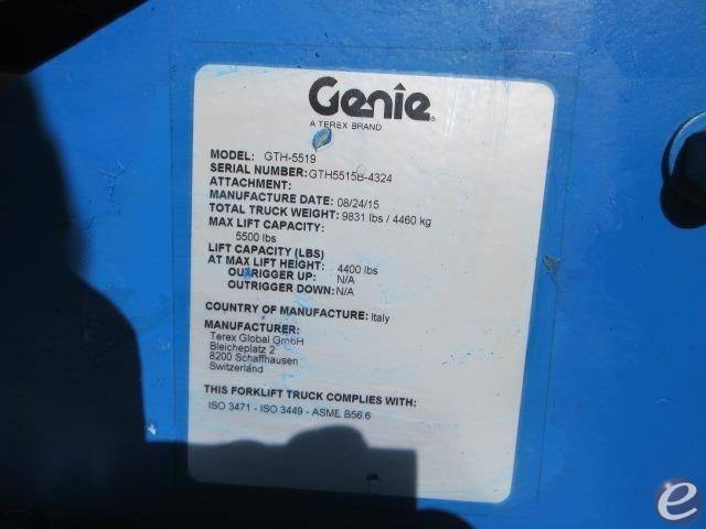 2015 Genie GTH5519