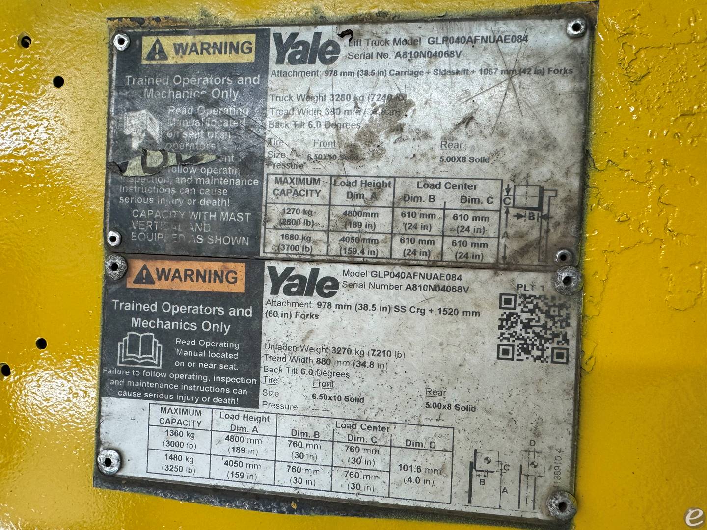 1998 Yale GLP040AF