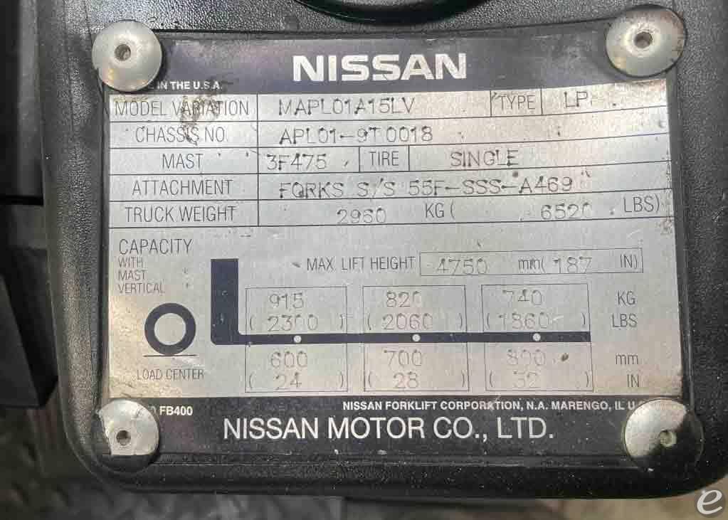 2006 Nissan MAPL01A15LV