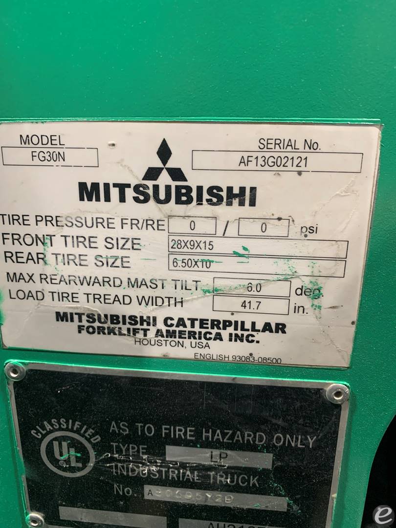 2019 Mitsubishi FG30N5